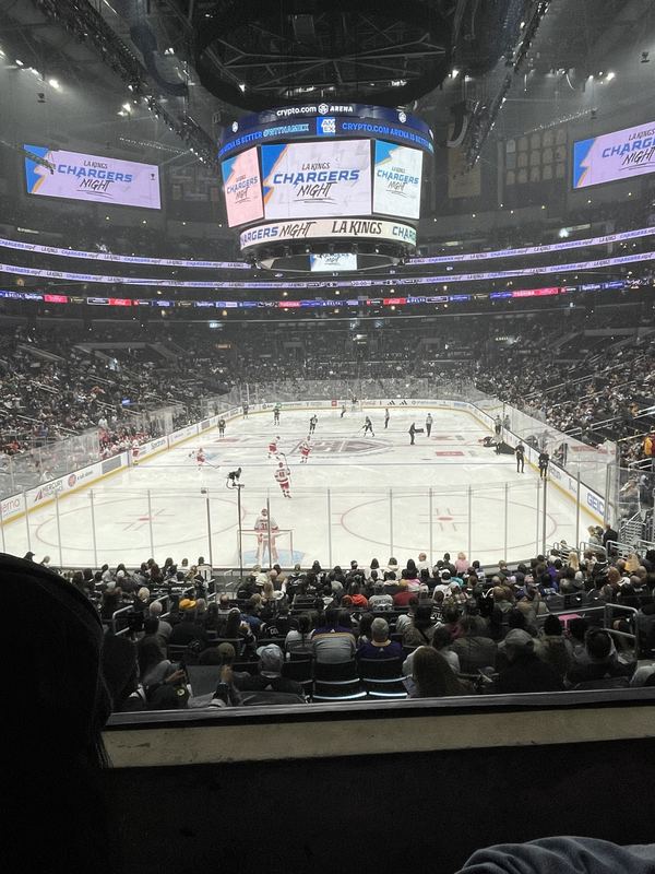 Kings v Hurricanes · Crypto.com Arena — photo taken at the event