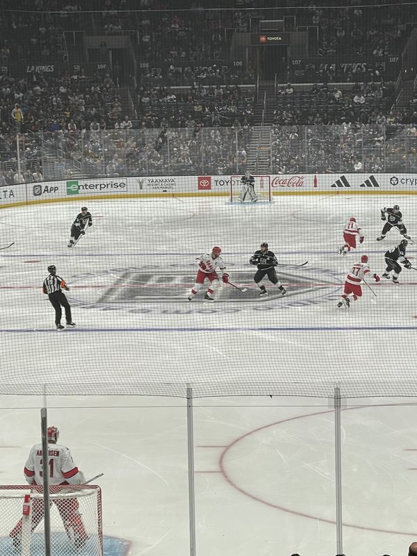 Kings v Hurricanes · Crypto.com Arena — photo taken at the event