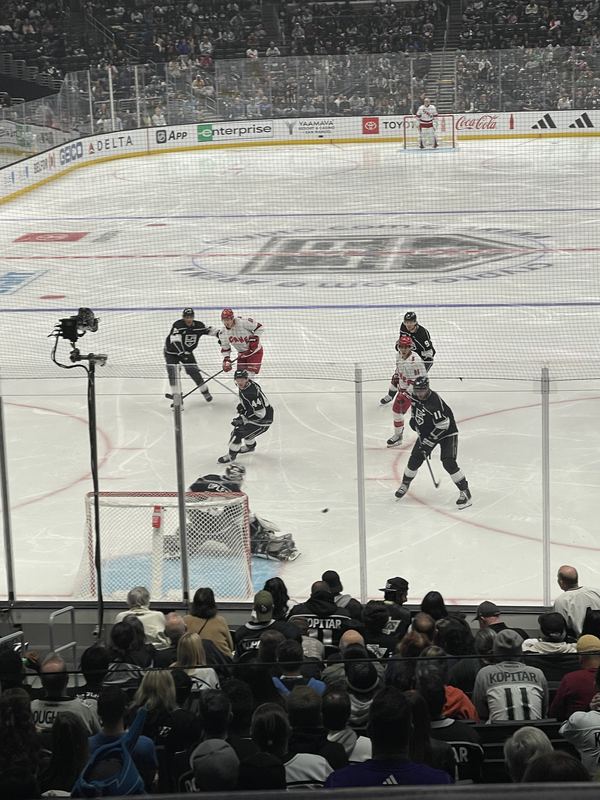 Kings v Hurricanes · Crypto.com Arena — photo taken at the event