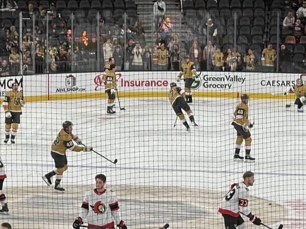 Golden Knights v Flames · T-Mobile Arena — photo taken at the event