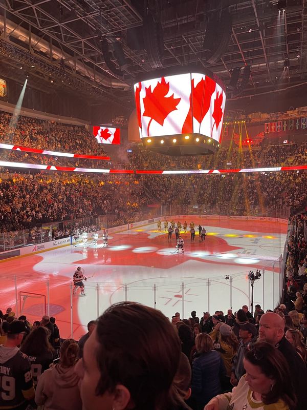 Golden Knights v Flames · T-Mobile Arena — photo taken at the event