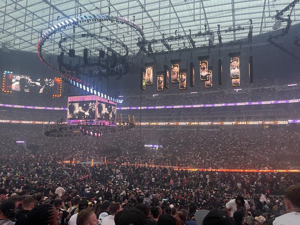 WrestleMania 41 · Allegiant Stadium — photo taken at the event