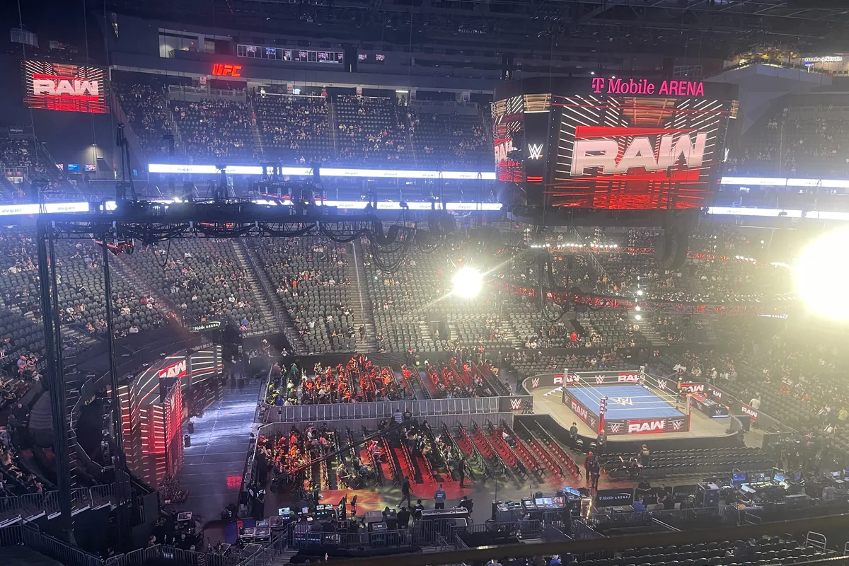 WWE Raw after WrestleMania in Las Vegas